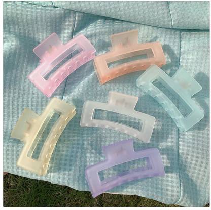 Styledose Hair Claw Clips Large Jaw Clips Non Slip Simple regular Hair Clamps for Women Hair Claw
