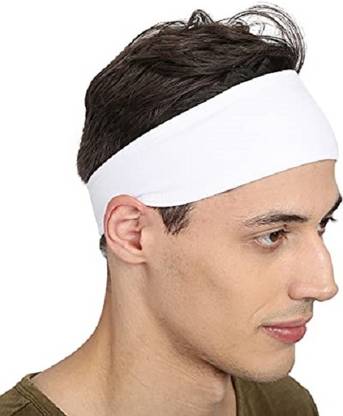 Tough Headwear Wicking Sweat Absorbent Polyester Sports Headband for Men & Women Head Band