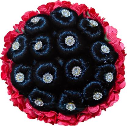 Satyam Collection Women's & girl beautiful stone juda extension Bun