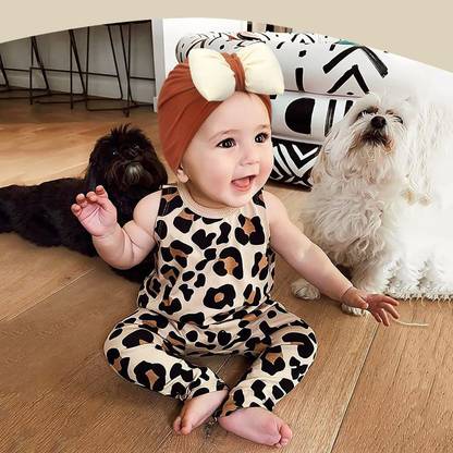 SYGA Plaid Bow Knot Turban Hat for 0-3 Years (Red Coffee (Beige Bow) Head Band