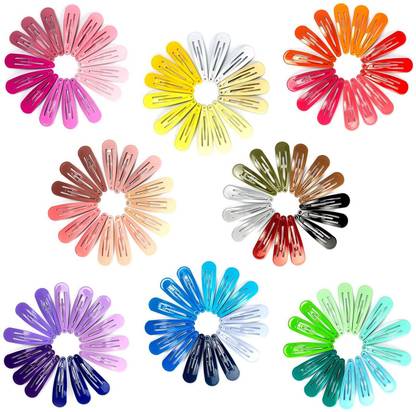 Kaima Hair Clips for Girls Kids Hair Accessories for Girls (Set of 11 Pairs) Back Pin