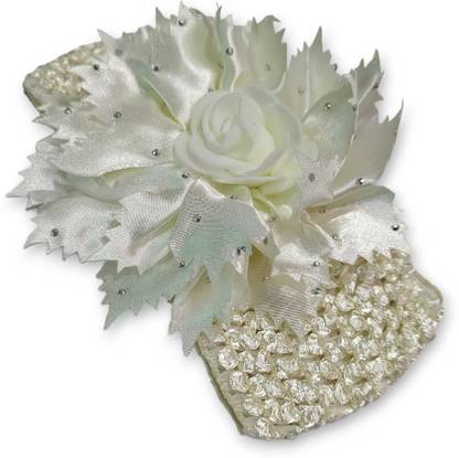 Yeahmom Adorable Flower Super Soft Stretchy Baby Girls Head Wrap 5.5 Inches Infant Kids Head Band