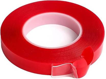 D-DIVINE Transparent Double Sided Waterproof Red Tape For Hair Patch/Toupee For Men Bun