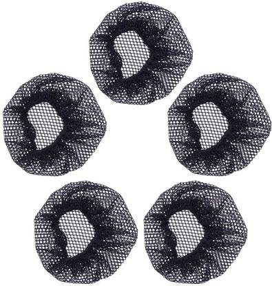 D-DIVINE 12 Pcs Hair Nets for Buns Elastic Hair Nets for Women Hair Band