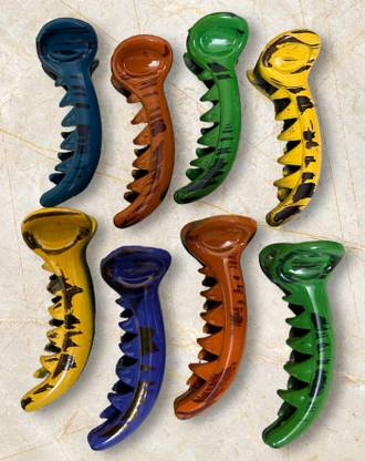 hkf Muticolor Banana Clip 8 Pcs Banana Clip