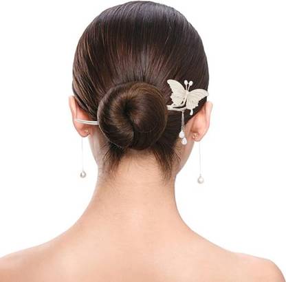 THE MAXIM Metal Chignon Hair Clip Hair Stick Hair Accessories Bun Clip