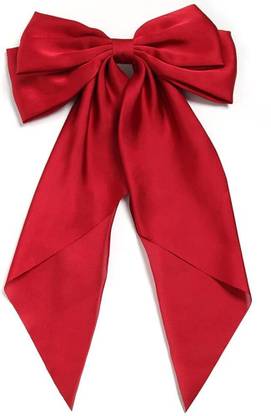 Adornia Big Butterfly 7 Inch Hair Bows Aligator Clip for Women Hair Claw