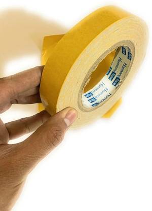 DELUXE Cotton Double Sided Waterproof Tape for Men and Women (1INCH * 18 METER) Bun