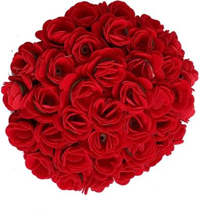 AROOMAN Artificial Flower Bun Juda/Accessories Gajra, Full Bun For Women, Girls Bun