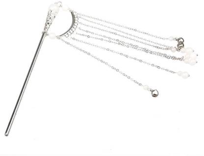 LoomTree Women Vintage Metal Handmade Tassels Hair Stick Hair Chopsticks Hairpin Pin Hair Clip