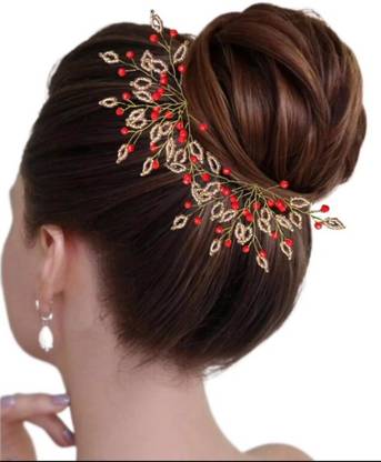 Papillon Floret, Hair Brooch, Juda/bun accessories for wedding and festival celebration Hair Accessory Set
