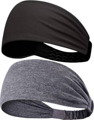 plutoprom Mens Headband - Running Sweat Head Bands for Sports - Athletic Sweatbands Head Band