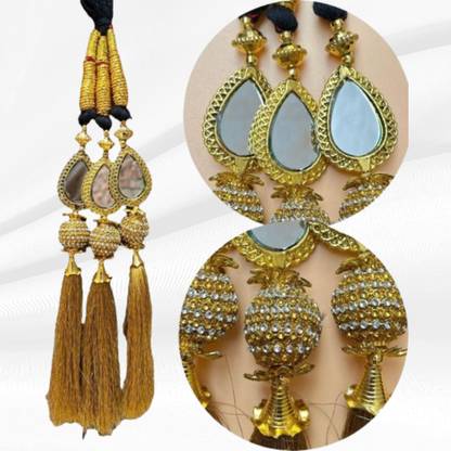 PRAAJKA Jadai Billai Wedding Bridal Jewellery Paranda Parandi Braid Extension Braid Extension