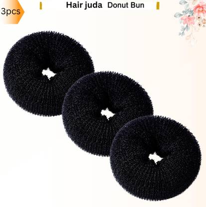 PSYCHFLORE Salon Accessories Hair Donuts for Women Hair Bun Sponge Ring Donut Bun