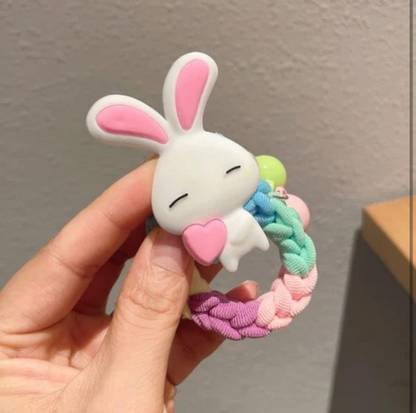 Radhya Accessories Cute Cartoon Hair Rubber Bands for Girls, Sanrio Hair Ties for Girls, Rubber Band