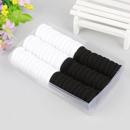 THE MAXIM Elastic Hair Ties for Girls | Soft Seamless Rubber Bands for Hair Rubber Band
