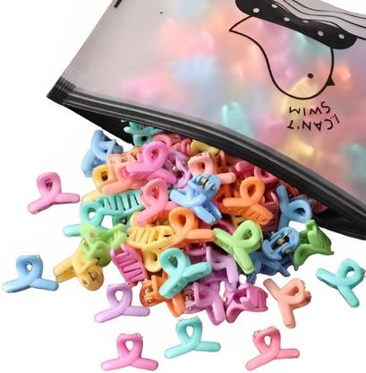 Ziory Set Of 30 Hair Claws- Multicolour Hair Claw