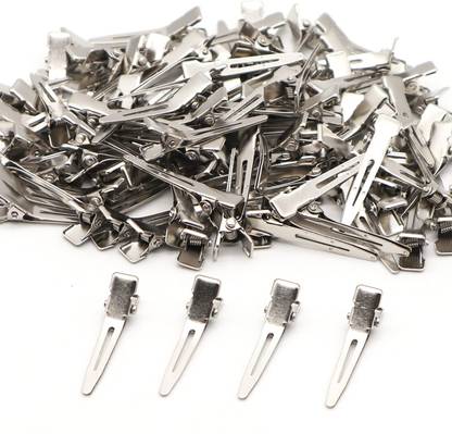 Pinaka 100 Pcs Alligator Hair Clips Assortment 1.3"/1.7"/2.3" Metal Single Prong Pin Bun Clip
