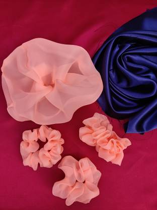 GREYFABRICIDEAS SCRANCHIES Hair Accessory Set