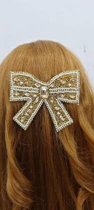 DELUXE HAIR 1Pc Hair Clips For Women Pearl Accessories For Girls Hair Accessories For Women Back Pin