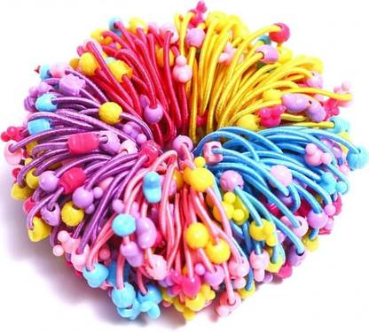 AGILE STORE PACK OF 50 ELASTIC FANCY KIDS/GIRLS/WOMEN Rubber Band