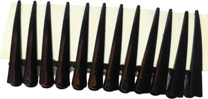 S Mark Small Duck Mouth Clip For women And Girls | Pack Of 12 | (Black Color) Hair Clip