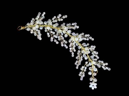 पृस्ती TIARA with Flexible Wire Hair Accessories for Girls and Women Hair Accessory Set