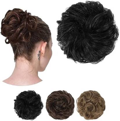 VIVIAN Synthetic Bun Extension And Wigs Artificial Juda For Women Bun