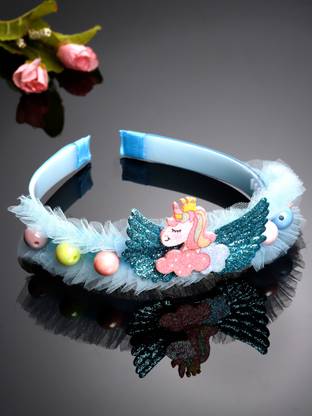 stol'n Unicorn Embellished Hair Brand Skublue Hair Band