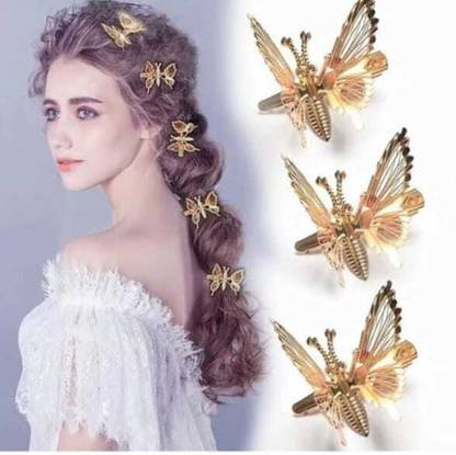 Mana golden butterfly hair pin Hair Pin