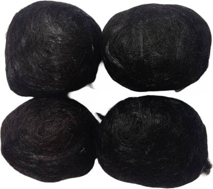 Ritya Creation ROUND HAIR STUFFING PADDING ( PACK OF 4) Braid Extension