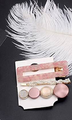 Sonpal Hair Barrettes Hair Pins Moon Triangle Circle Hair Pin