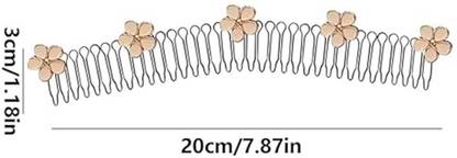 Everglow Invisible Flower Hair Clip Hair Pin
