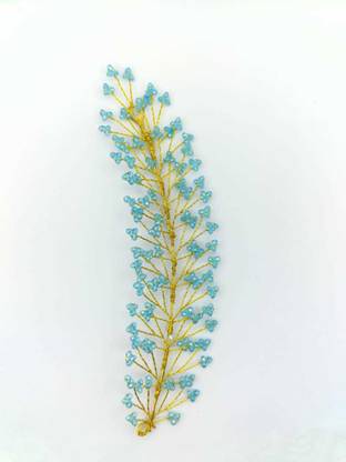 ZENCY crystal white flower Bun