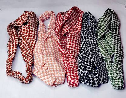 VinaEnterprise PACK OF5 MULTICOLOUR BANDENA FOR HAIR ,HEADBAND Head Band
