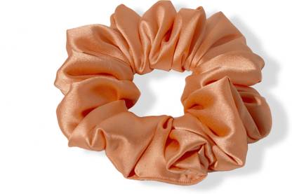 Look What Happened Sunset Glow Silk Satin Scrunchie Hair Band