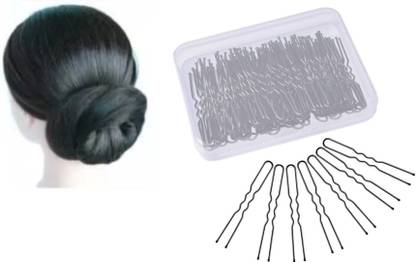 Fezzalo 40 Pcs Large Size U Shape Hair pin/ Juda Pin/ Hair Styling, Hair Accessories Hair Pin