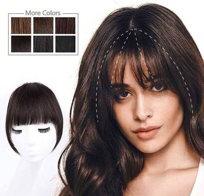 Alizz Forehead covering Hair extension extention light hair brown accessor8y Hair Accessory Set