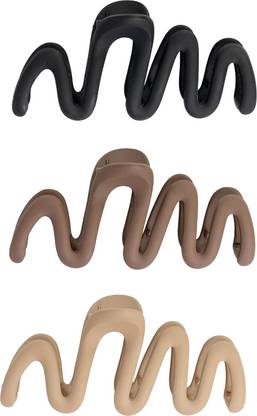 Blubby Premium Wave Shark Strong Non-Slip Hair Clutcher Claw Clip Hair Clutch Hair Claw