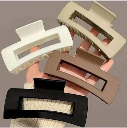 STYLESCAPE Korean Big Matte hair clip claw clutcher for thick and thin women and girls Hair Claw