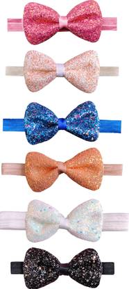 RosaStella 6PCS Fancy bow band Multicolor baby girls kids elastic hair accessories(STYEL-3) Hair Band