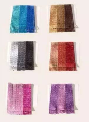 hisa TRIPLE SHADE GLITTER PIN Hair Pin