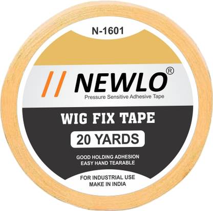 EBP Yellow Wig Fix Tape 20 Yards - Strong Hold Hair Accessory Set