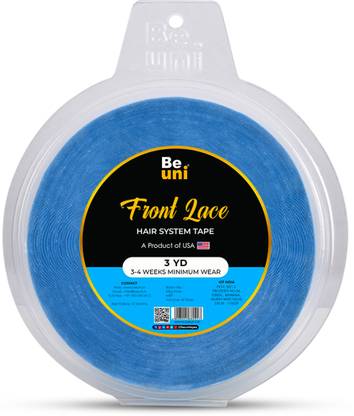 BEUNI Front Lace Support Double Sided Tape Long Bonding Hold for Wigs& Hair Extensions Hair Accessory Set