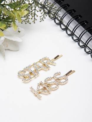 Dressberry Stylish and Trendy Party Wear Jewellery Hair Accessory Set