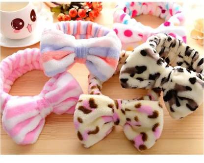 CLIPIT Soft Bow HairBand Hair Band