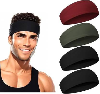 plutoprom mans headbands_ running sweat headbands for spots Hair Chain