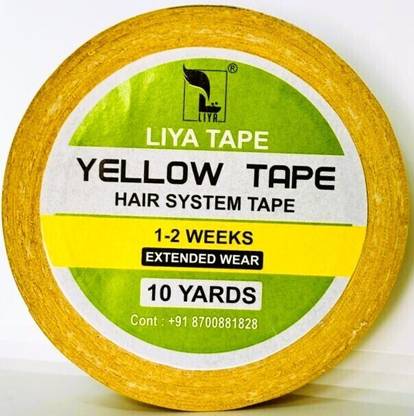 liya | 10 Yards DOUBLE SIDED TAPE| hair wig tapes | ultra hold tape| hair patch tape| PREMIUM DOUBLE SIDED TAPE (Manual)