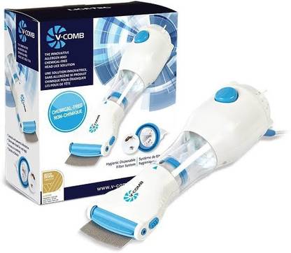 Kunik Impex Head Lice and Nit Capture V-Comb 4 Filter Trap Head Lice From The Hair Hair Accessory Set