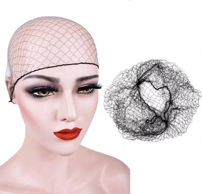 Ritzkart Invisible hair nets disposable hairnet black color 36 pc Hair Accessory Set